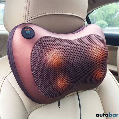 Масажна подушка Car and Home Massage Pillow, масажер для шиї автомобільний