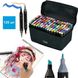 Набір маркерів для малювання Touch 120 шт./уп. двосторонні професійні фломастери для художників