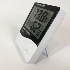 Термогігрометр Generic HTC-1 години будильник метеостанція