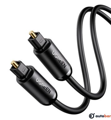 Аудіо кабель UGREEN AV122 Toslink Optical Audio Cable 2m (Black)(UGR-70892)