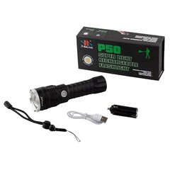 Ліхтар акумуляторний X-Balog BL-A72-P50, ручний ліхтарик, водонепроникний ліхтар, потужний акумуляторний