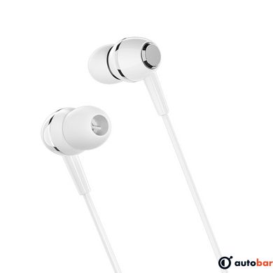 Навушники BOROFONE BM36 Acura Universal earphones with mic White