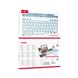 Клавіатура HOCO S55 Transparent Discovery edition wireless BT keyboard(English version) Ice Blue Mist