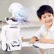 Електронна дитяча скарбничка - сейф з кодовим замком та купюроприймачем Робот Robot Bodyguard та лампа 2в1