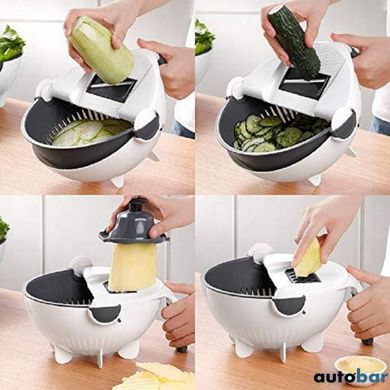 Овочерізка Wet Basket Vegetable Cutter 9в1