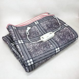 Електропростирадло електричне простирадло з підігрівом Electric Blanket 150х170см. Колір: сірий з фіолетовим відтінком ws72687