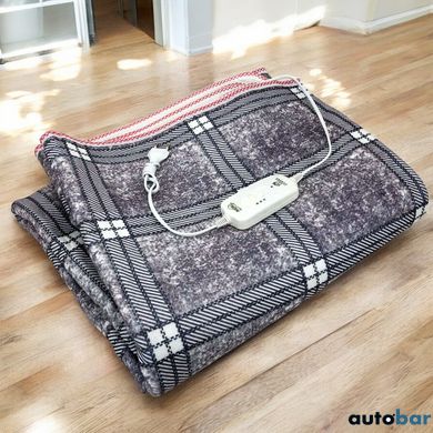 Електропростирадло електричне простирадло з підігрівом Electric Blanket 150х170см. Колір: сірий з фіолетовим відтінком ws72687