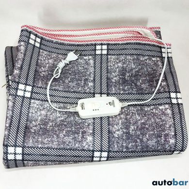 Електропростирадло електричне простирадло з підігрівом Electric Blanket 150х170см. Колір: сірий з фіолетовим відтінком ws72687