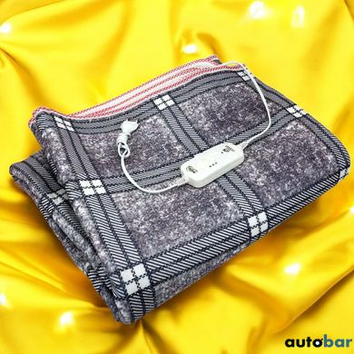 Електропростирадло електричне простирадло з підігрівом Electric Blanket 150х170см. Колір: сірий з фіолетовим відтінком ws72687