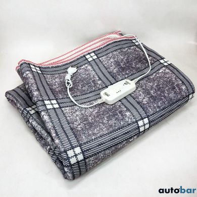 Електропростирадло електричне простирадло з підігрівом Electric Blanket 150х170см. Колір: сірий з фіолетовим відтінком ws72687