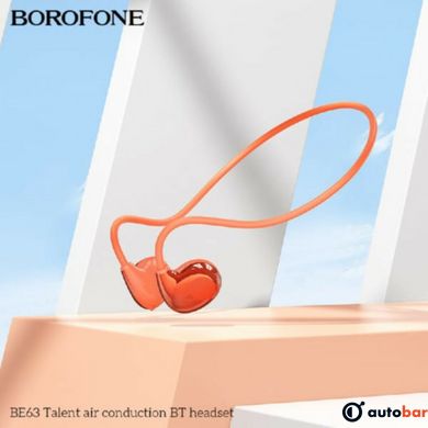Навушники BOROFONE BE63 Talent air conduction BT headset Red Sun