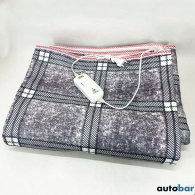 Електропростирадло електричне простирадло з підігрівом Electric Blanket 150х170см. Колір: сірий з фіолетовим відтінком ws72687