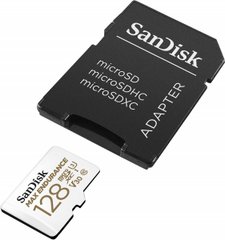 microSDXC (UHS-1 U3) SanDisk Max Endurance 128Gb class 10 V30 (100Mb/s) (adapterSD) SDSQQVR-128G-GN6IA