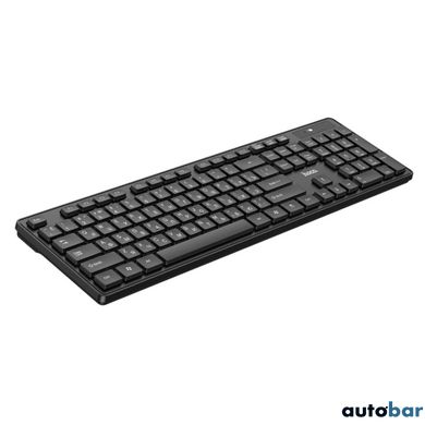 Клавіатура+миша HOCO GM17 Wireless business keyboard and mouse set(English Version) Black