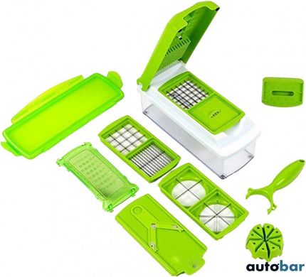 Терка Nicer Dicer PLUS овочерізка універсальна терка ручна овочерізка мультислайсер кухонна овочерізка