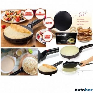 Млинець електричний CREPE MAKER. Колір: чорний