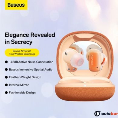 Навушники Baseus AirNora 2 True Wireless Earphones Gradient Orange