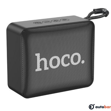 Портативна колонка HOCO BS51 Gold brick sports BT speaker Black