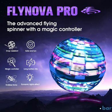 Flynova pro flying spinner, Літаючий м'яч бумеранг, Літаючий шар-спінер, Літаючий м'яч спині ws39639