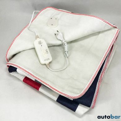 Електропростирадло електричне простирадло з підігрівом Electric Blanket 170х150см смужка ws17427