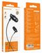Навушники BOROFONE BM61 Wanderer universal earphones with mic Black BM61B