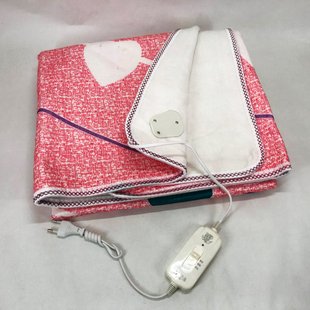 Електропростирадло електричне простирадло з підігрівом Electric Blanket 170х150см серця ws57791