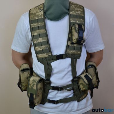 Підсумок під гранату з кордури піксель MOLLE для гранати тактичний