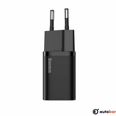 Мережевий зарядний пристрій Baseus Super Si quick charger IC 30W EU Black