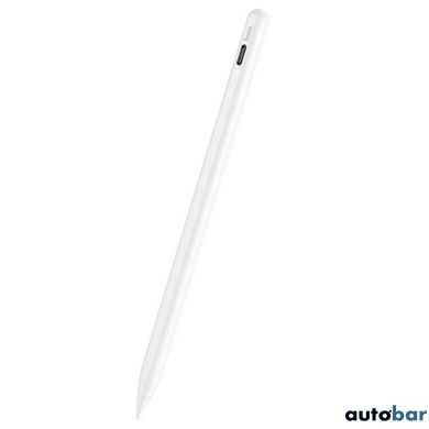 Стилус HOCO GM109 Smooth series active universal capacitive pen White