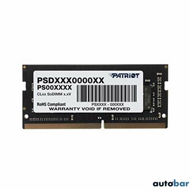 DDR4 Patriot SL 4GB 2400MHz CL17 256X16 SODIMM