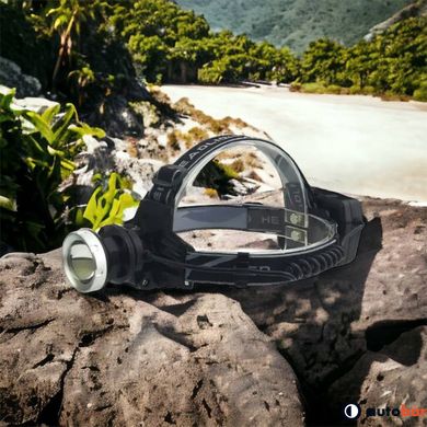 Ліхтарик на голову Bailong BL-8070-P50, LED налобний акумуляторний ліхтар, ліхтар на голову для риболовлі