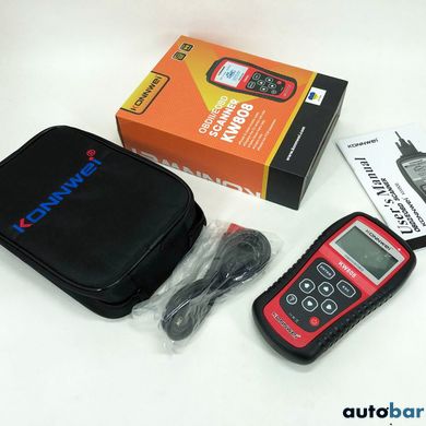 Професійний сканер для авто Konnwei KW808 OBD II/EOBD, Сканер для діагностики, Тестер діагностика ws55876-1