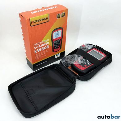 Професійний сканер для авто Konnwei KW808 OBD II/EOBD, Сканер для діагностики, Тестер діагностика ws55876-1