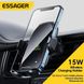 Тримач для мобільного Essager Premium Electric Phone Wireless Charger Bracket black (EZJCFK-ZP01)