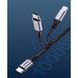 Кабель Ugreen USB 2.0 Type-C M-M, 2 м, (18W) Чорний, Round Cable Nickel Plating Aluminum Shell US261 (50152)