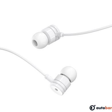 Навушники BOROFONE BM31 Mysterious universal earphones with mic White