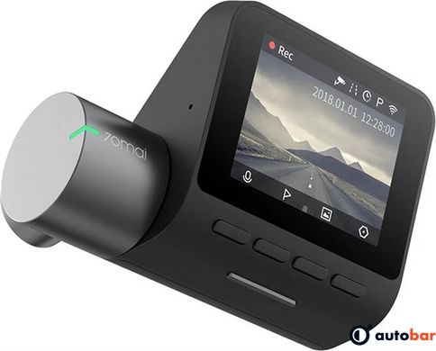 Відеореєстратор Xiaomi 70mai Smart Dash Cam Pro Global (Midrive D02) + модуль GPS