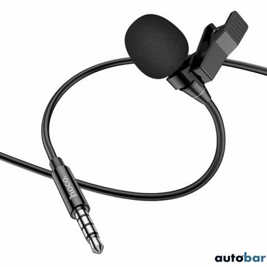 Мікрофон-петличка HOCO L14 3.5 Lavalier microphone Black