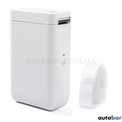 Термопринтер для друку наклейок NIIMBOT D101 White (A1A88628623)