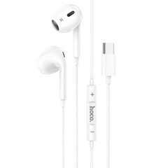 Навушники HOCO M101 Max Crystal grace Type-C wire-controled digital earphones with microphone White 6931474782441