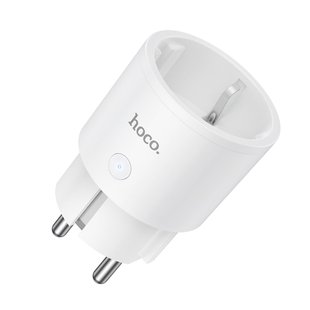 Смарт розетка HOCO AC16 Veloz smart socket(EU/GER) White