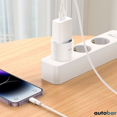 Смарт розетка HOCO AC16 Veloz smart socket(EU/GER) White