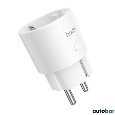 Смарт розетка HOCO AC16 Veloz smart socket(EU/GER) White