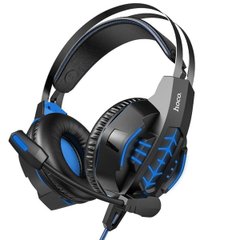 Навушники HOCO W102 Cool tour gaming headphones Blue 6931474740939