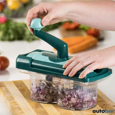 Овочерізка Nicer Dicer Twist багатофункціональна мультирізка, подрібнювач для продуктів