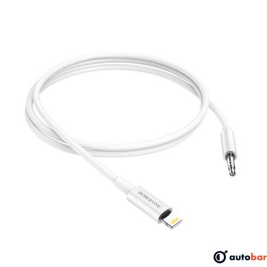 Аудiо-кабель BOROFONE BL9 Digital audio conversion cable for iP White