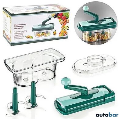 Овочерізка Nicer Dicer Twist багатофункціональна мультирізка, подрібнювач для продуктів