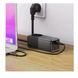 Мережевий зарядний пристрій ACEFAST Z2 PD75W GaN (3*USB-C+2*USB-A) desktop charging adapter 1,5m Black