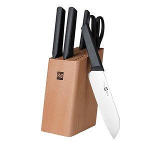 Набір ножів з 6 предметів Xiaomi HuoHou Hot Youth Set Of 6 Stainless Steel