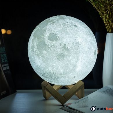 Нічник світиться місяць Moon Lamp 18 см
